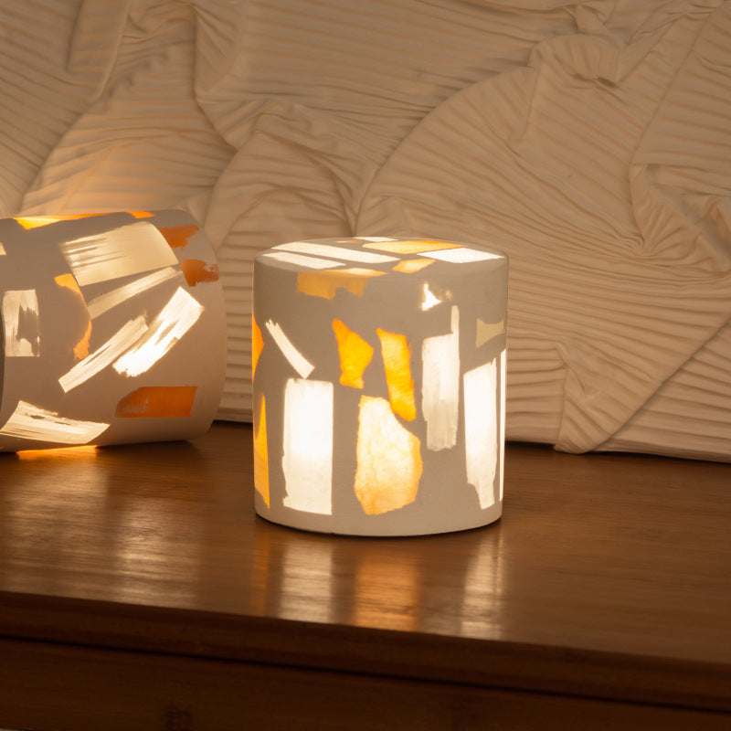 Light-transmitting Gypsum Cube Sugar