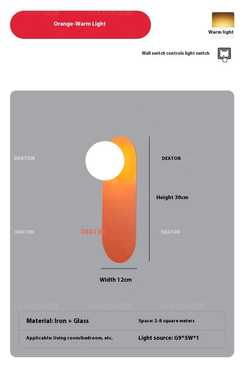 Bedroom Bedside Small Simple Modern Creative Personality Hotel Study Corridor Aisle Lamps