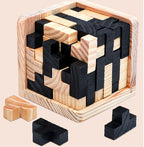 Hot Selling Wooden Puzzle Kongming Lock Luban Lock Toys